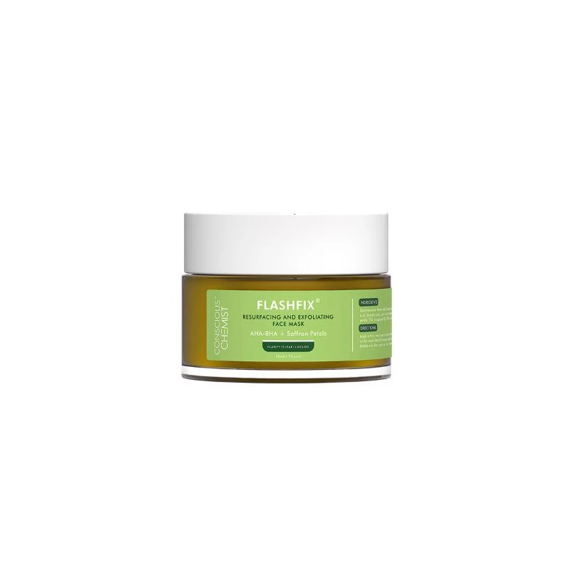 Conscious Chemist Flashfix Resurfacing & Exfoliating Face Mask For Oily Acne-prone Skin, 50 ml-8.webp
